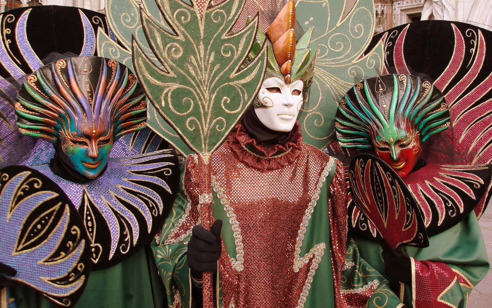 Eure. Elle va vivre le Carnaval de Venise avec son costume fait